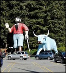 Paul Bunyan & Babe the Blue Ox